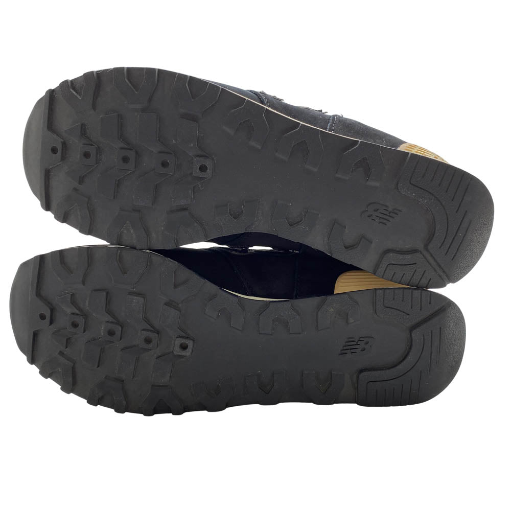 NEW BALANCE ニューバランス M576NLI 英国製 スエード ローカット スニーカー ブラック系 26cm【中古】