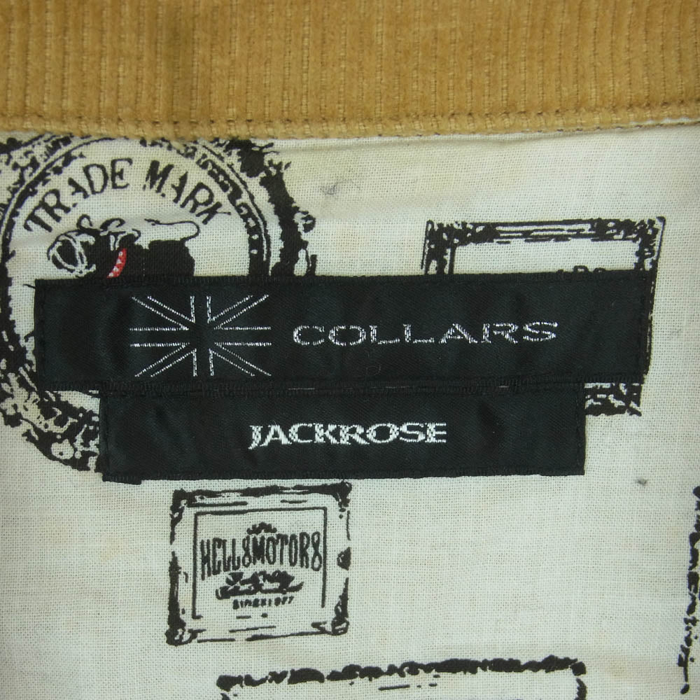 JACKROSE ジャックローズ CLS-JK-0099-J COLLARS 武装戦線 コーデュロイ ジャケット ライトブラウン系 XL【中古】