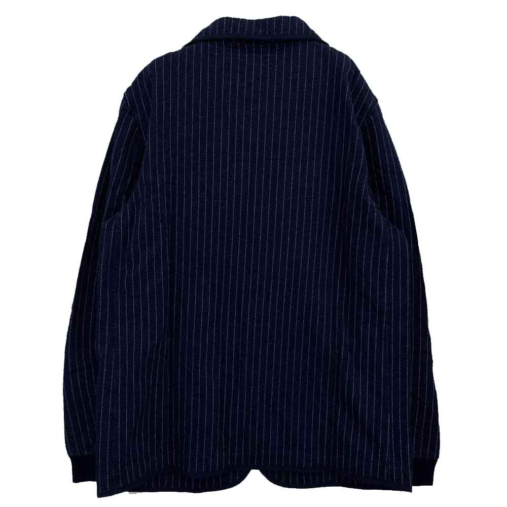 WESTRIDE ウエストライド CYCLETOGS ウォバッシュ ストライプ ジャケット カットソー ジャケット ネイビー系 40【中古】