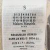 MAISON MARGIELA メゾンマルジェラ S51GU0130 四つタグ SWEATSHIRT 前V ペンシルロゴ ショート丈 クロップド スウェットシャツ トレーナー グレー系 S【中古】