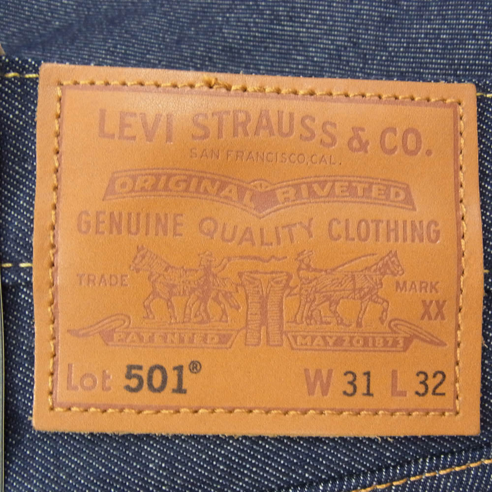 Levi's リーバイス 24-030-610-0034 JOURNAL STANDARD ジャーナルスタンダード別注 501 デニムパンツ ジーンズ インディゴブルー系 31【極上美品】【中古】