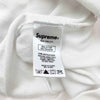 Supreme シュプリーム 19AW Chenille Arc Logo S/S Top パイル アーチロゴ 半袖 Tシャツ ホワイト系 M【中古】