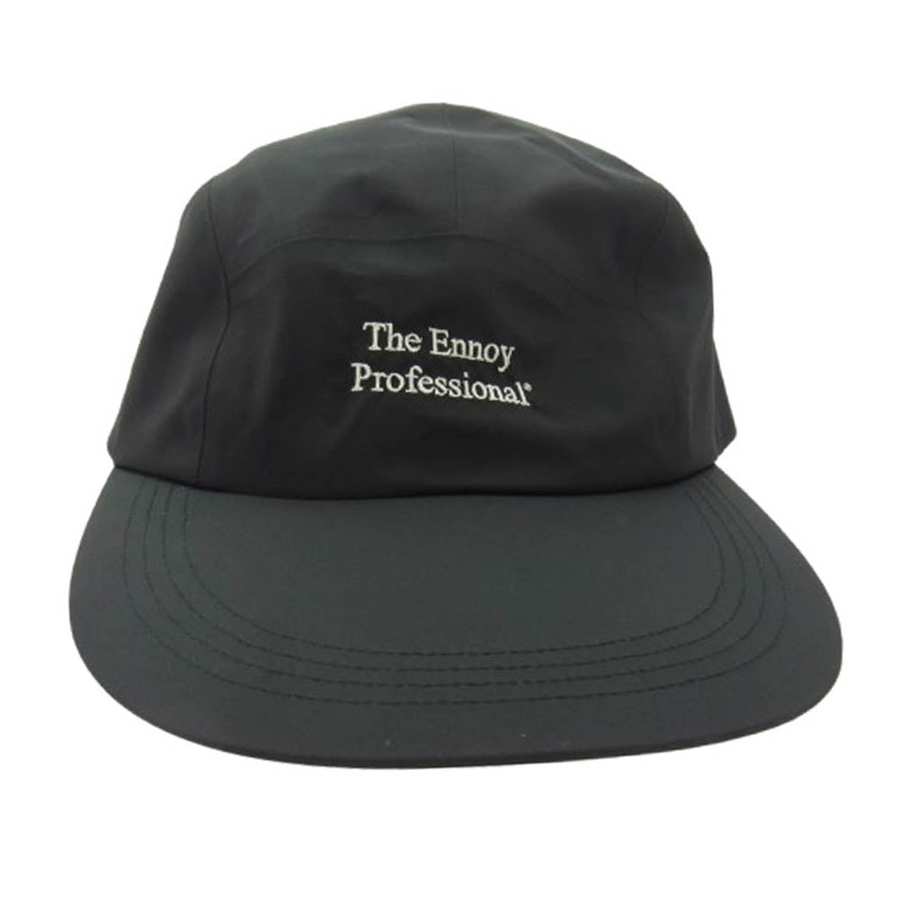 The Ennoy Professional ザ エンノイ プロフェッショナル POLARTEC FLEECE CAP ポーラテック フリース ロゴ刺繍 キャップ 帽子 ブラック系【中古】