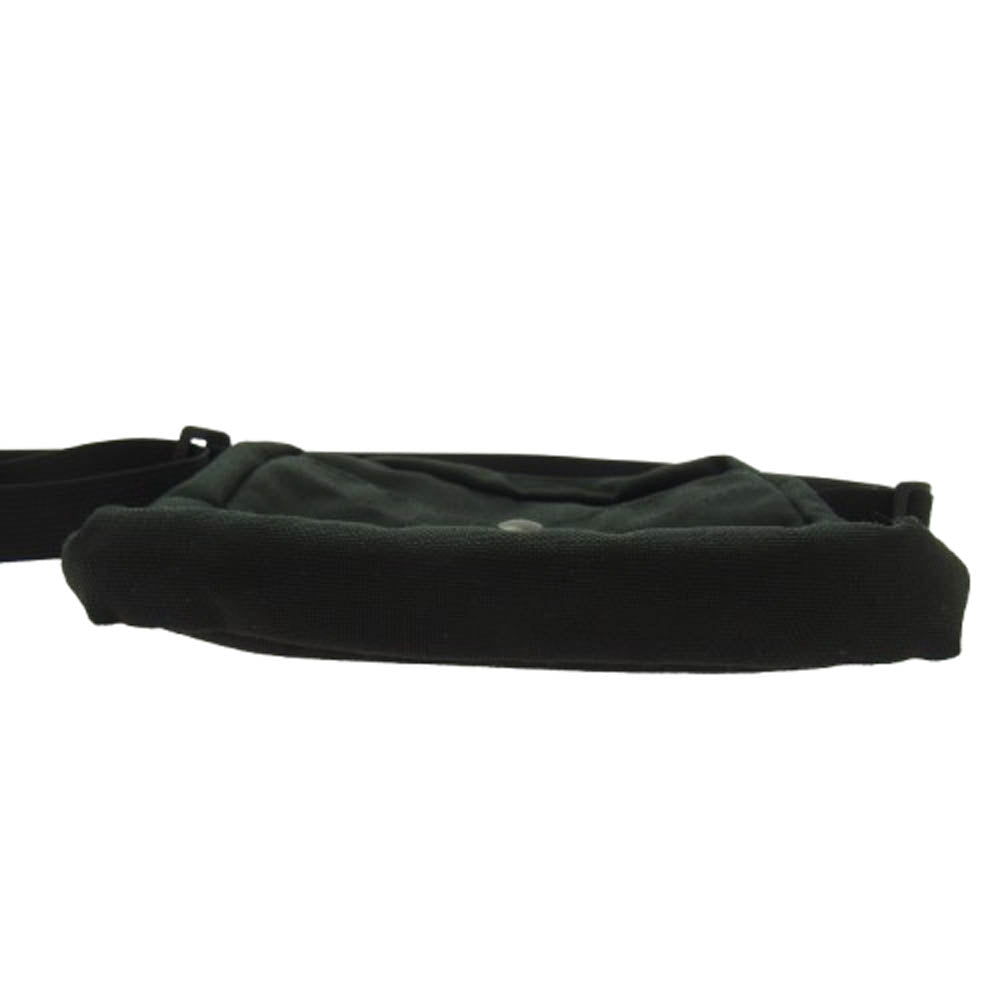 The Ennoy Professional ザ エンノイ プロフェッショナル SHOULDER BAG ロゴパッチ キャンバス ショルダーバッグ ブラック系【中古】