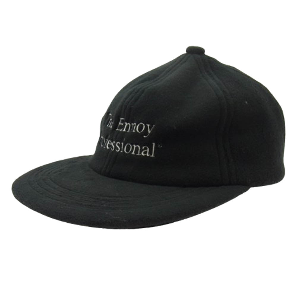The Ennoy Professional ザ エンノイ プロフェッショナル 3LAYER SHELL CAP 3レイヤー シェル ロゴ刺繍 キャップ ブラック系【中古】