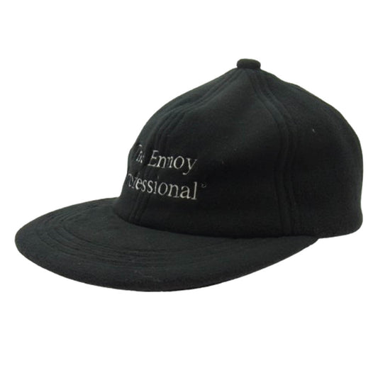 The Ennoy Professional ザ エンノイ プロフェッショナル 3LAYER SHELL CAP 3レイヤー シェル ロゴ刺繍 キャップ ブラック系【中古】