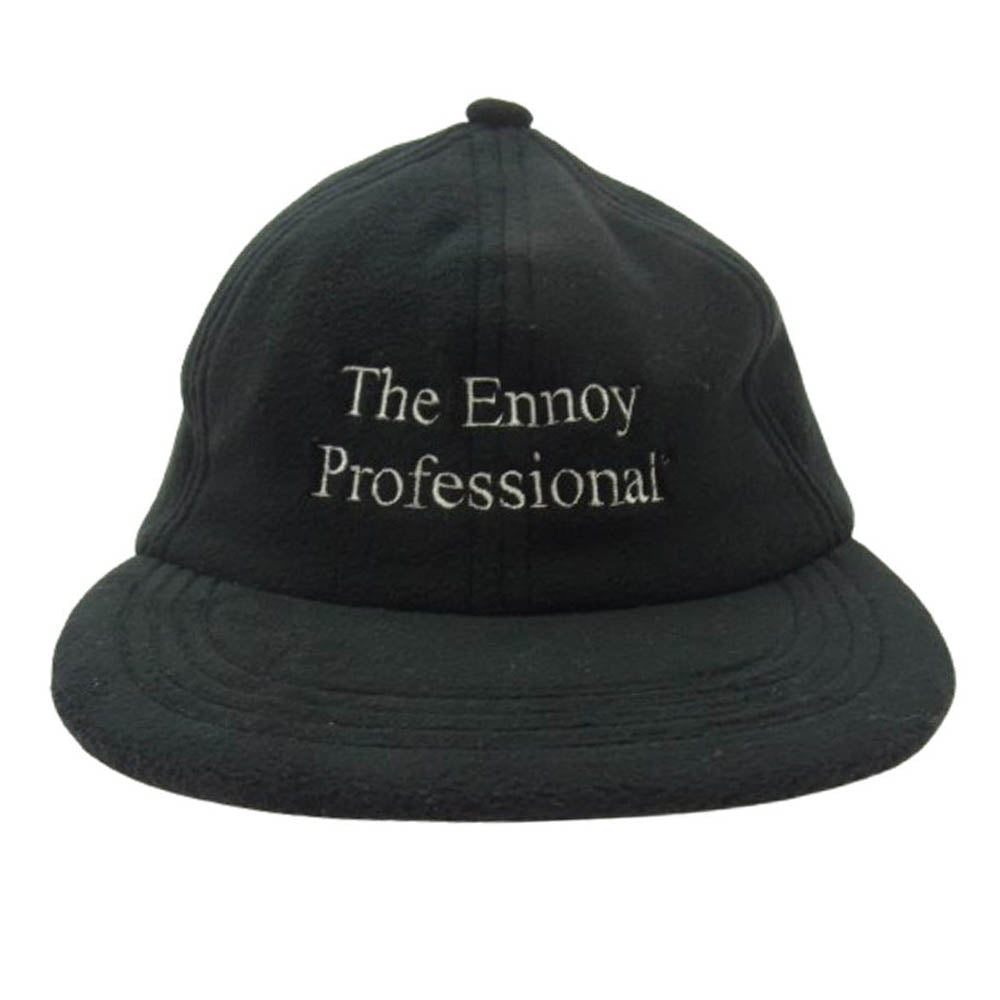 The Ennoy Professional ザ エンノイ プロフェッショナル 3LAYER SHELL CAP 3レイヤー シェル ロゴ刺繍 キャップ ブラック系【中古】