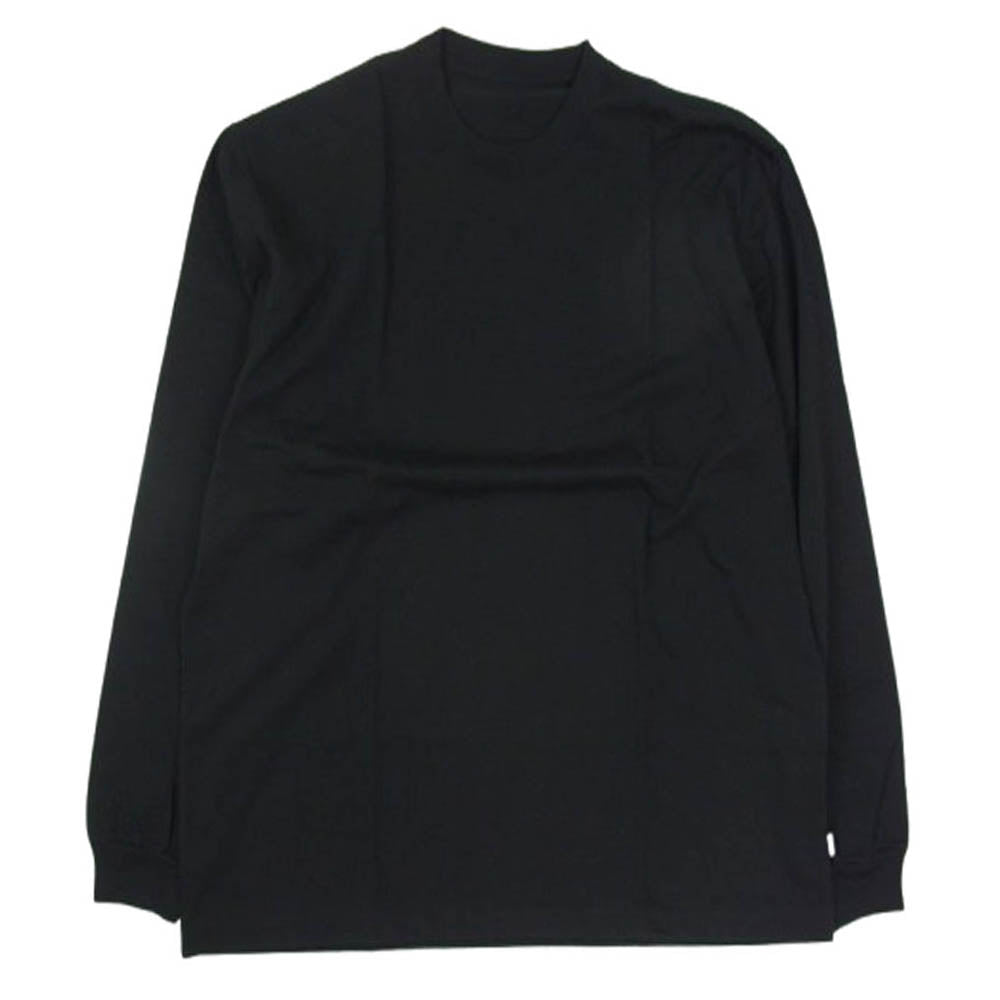The Ennoy Professional ザ エンノイ プロフェッショナル POCKET & CREW 2PACK LS T-SHIRTS (BLACK) ポケット クルー 2パック 長袖 Tシャツ 2枚セット ブラック系 L【美品】【中古】