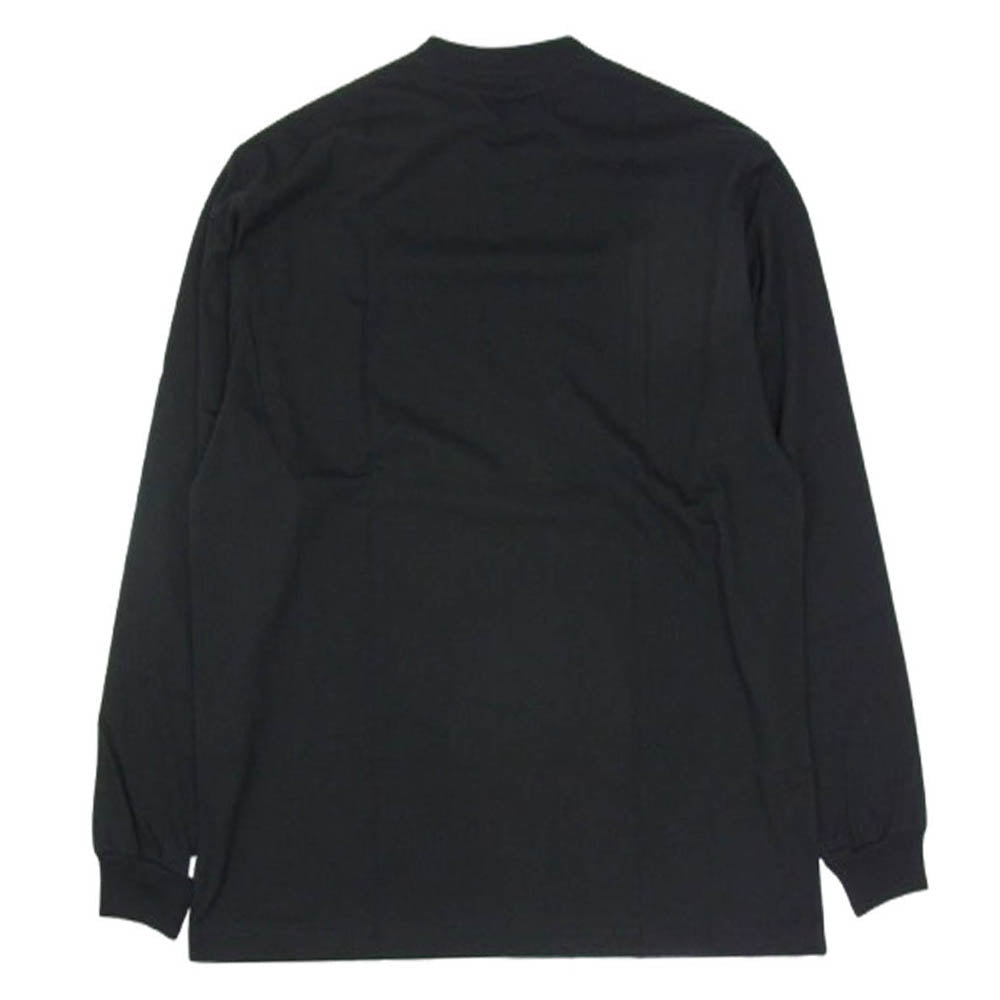 The Ennoy Professional ザ エンノイ プロフェッショナル POCKET & CREW 2PACK LS T-SHIRTS (BLACK) ポケット クルー 2パック 長袖 Tシャツ 2枚セット ブラック系 L【美品】【中古】