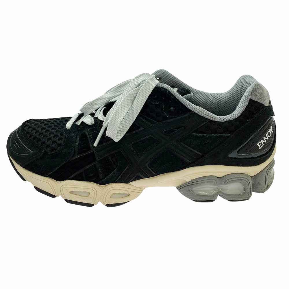 The Ennoy Professional ザ エンノイ プロフェッショナル 1201A986-002 ASICS GEL-NIMBUS 9 アシックス ゲル ニンバス ローカット スニーカー ブラック系 28cm【中古】