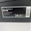 The Ennoy Professional ザ エンノイ プロフェッショナル 1201A986-002 ASICS GEL-NIMBUS 9 アシックス ゲル ニンバス ローカット スニーカー ブラック系 28cm【中古】