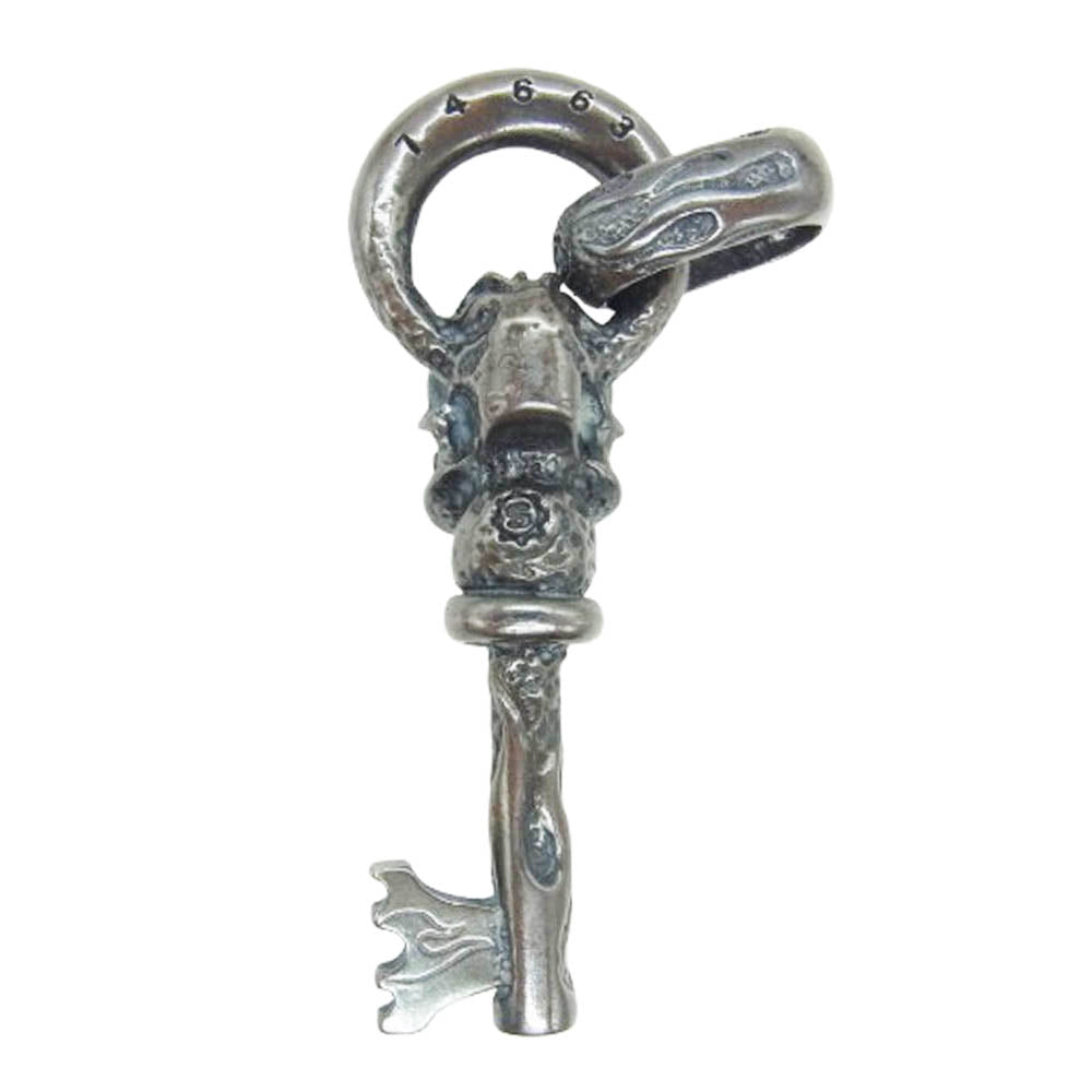 極美品　スターリンギア　スケルトンキーペンダント　全長8㎝ 101712073-3.jpg