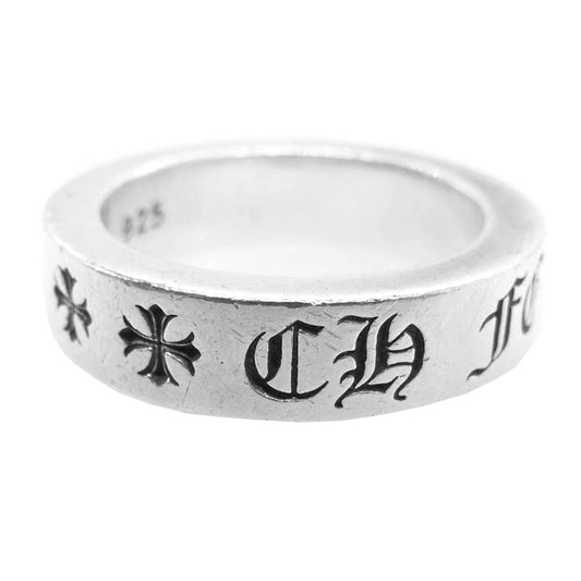 CHROME HEARTS クロムハーツ（原本無） 6mm SPACER FOREVER スペーサー フォーエバー リング シルバー系 19.5号【中古】