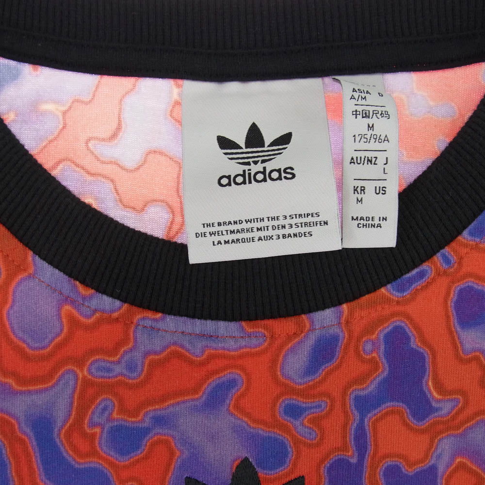 adidas アディダス JX1702 Adilenium シーズン 3 長袖グラフィック Tシャツ マルチカラー系 M【中古】