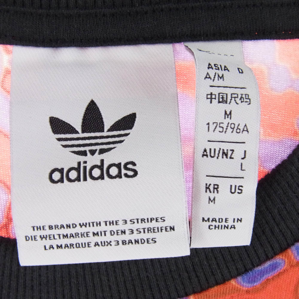 adidas アディダス JX1702 Adilenium シーズン 3 長袖グラフィック Tシャツ マルチカラー系 M【中古】