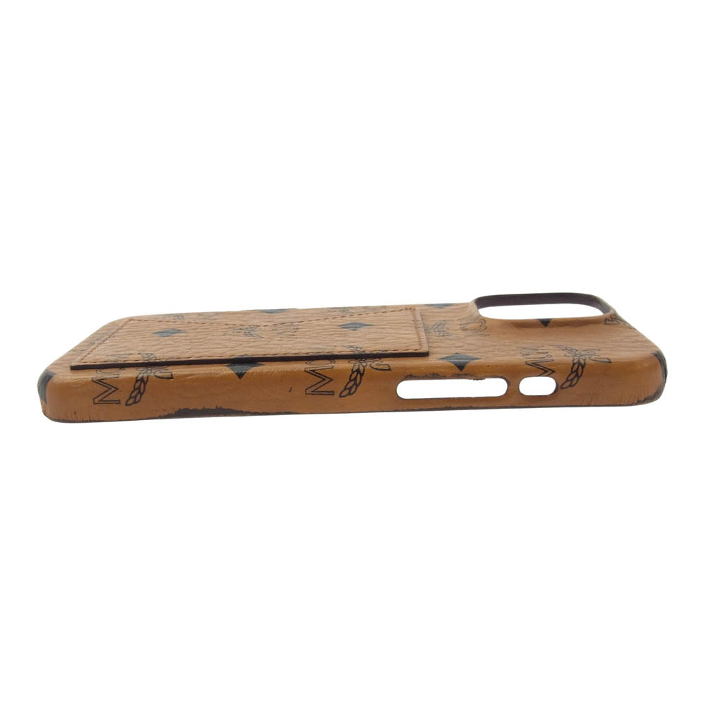 MCM エム・シー・エム MXEFSTA02CO001 iPhone 16 Pro Max ケース ヴィセトス cognac ブラウン系【中古】