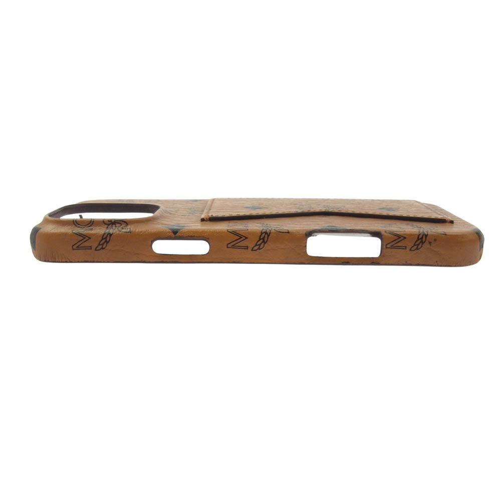 MCM エム・シー・エム MXEFSTA02CO001 iPhone 16 Pro Max ケース ヴィセトス cognac ブラウン系【中古】