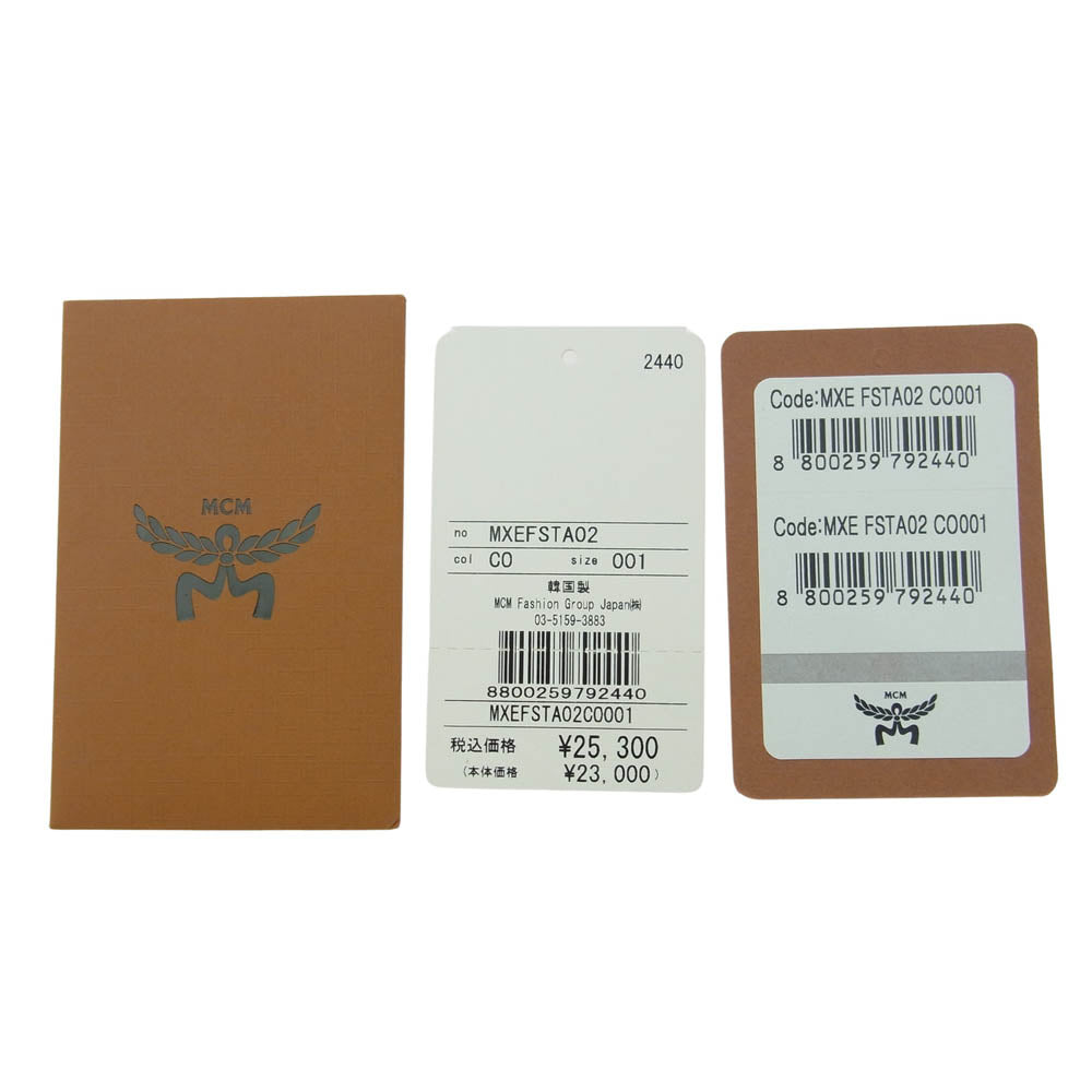 MCM エム・シー・エム MXEFSTA02CO001 iPhone 16 Pro Max ケース ヴィセトス cognac ブラウン系【中古】