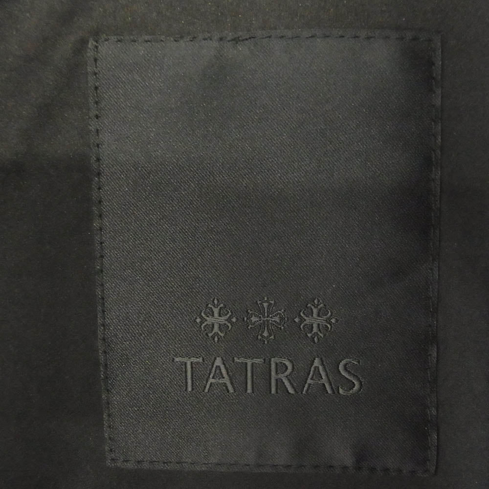 TATRAS タトラス MTAT24A4858-L BOMOS ボモス フェイクファー フード ブルゾン ジャケット ブラック系 2【中古】