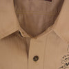 Buzz Rickson's バズリクソンズ BR29476 HERRINGBONE WORK SHIRT FLYING TIGERS ヘリンボーン 長袖 ワークシャツ ステンシル ブラウン系 L【極上美品】【中古】