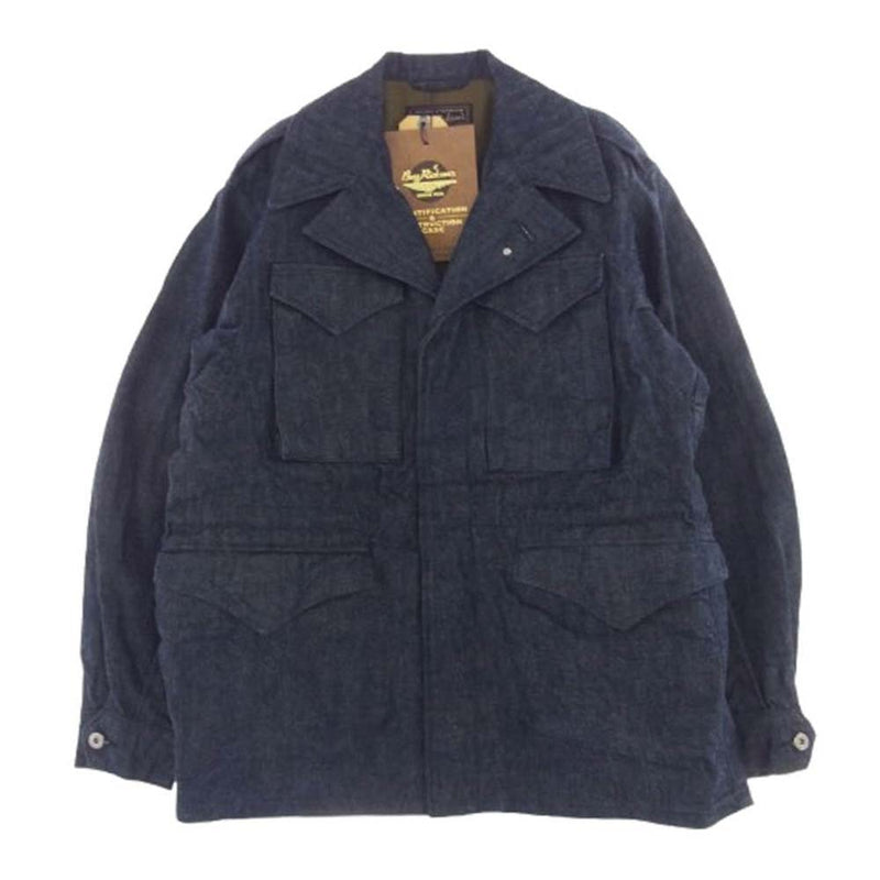 Buzz Rickson's バズリクソンズ BR15575 Type M-1943 DENIM CIVILIAN MODEL デニム シヴィリアンモデル ジャケット インディゴブルー系 40【極上美品】【中古】
