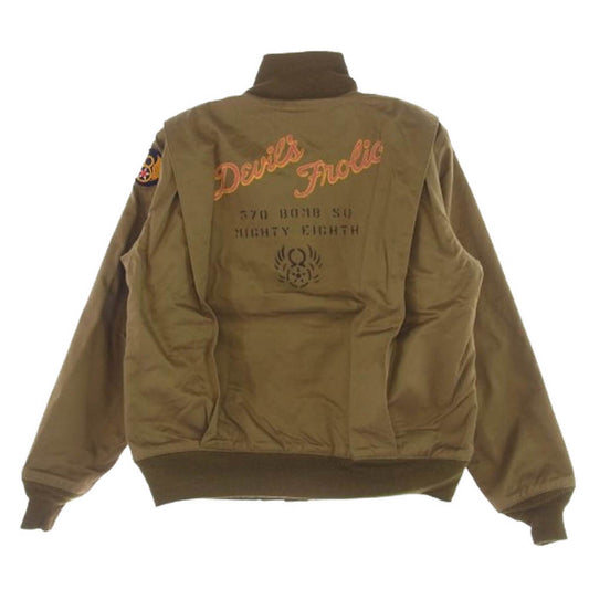 Buzz Rickson's バズリクソンズ BR15146 Type TANKERS SLASH POCKET タイプ タンカース スラッシュポケット ブルゾン ジャケット カーキ系 L【極上美品】【中古】