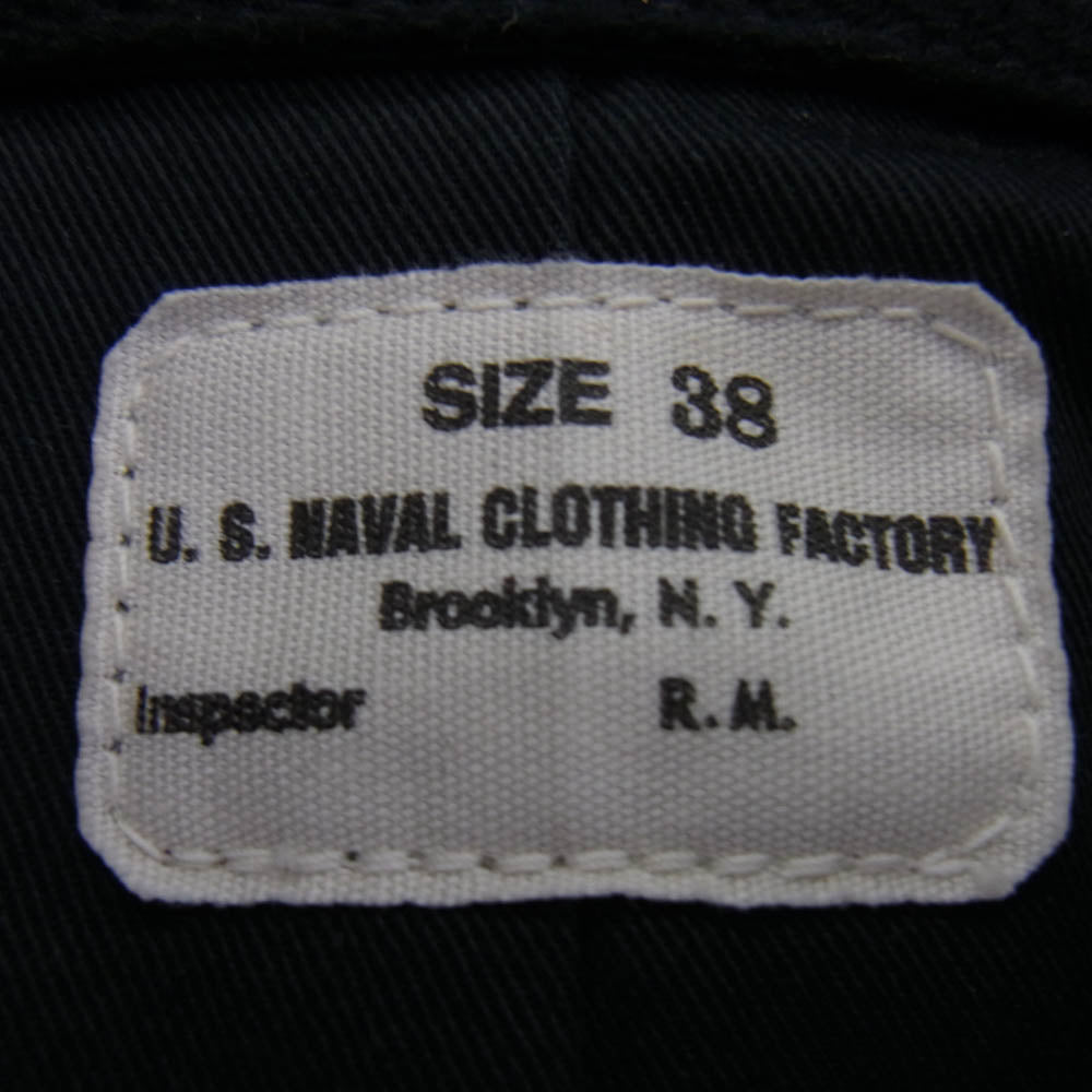 The REAL McCOY'S ザリアルマッコイズ MJ10116 NAVAL CLOTHING FACTORY PEA COAT Pコート ピーコート ネイビー系 38【美品】【中古】