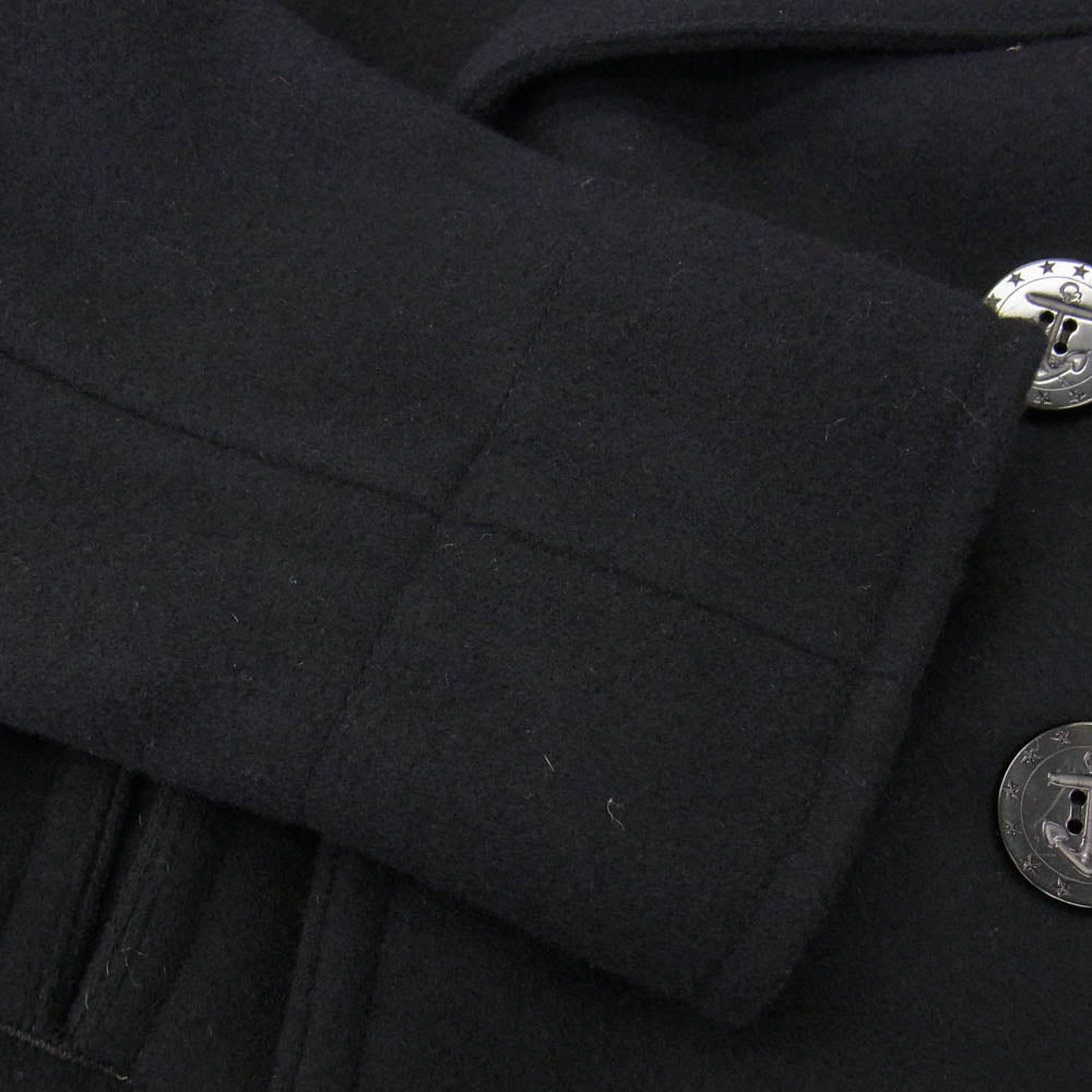 The REAL McCOY'S ザリアルマッコイズ MJ10116 NAVAL CLOTHING FACTORY PEA COAT Pコート ピーコート ネイビー系 38【美品】【中古】