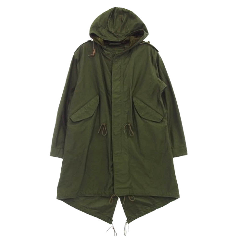 The REAL McCOY'S ザリアルマッコイズ MJ17118 M-1951 PARKA 55-P-4982-20 M51 フィッシュテール モッズコート カーキ系【美品】【中古】