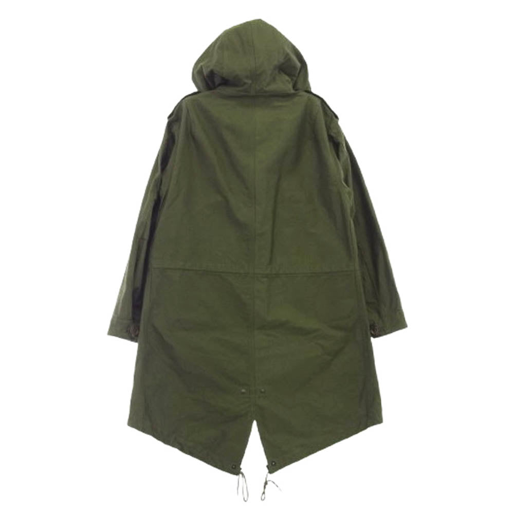 The REAL McCOY'S ザリアルマッコイズ MJ17118 M-1951 PARKA 55-P-4982-20 M51 フィッシュテール モッズコート カーキ系【美品】【中古】