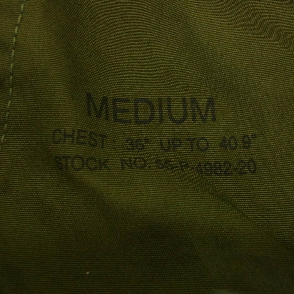 The REAL McCOY'S ザリアルマッコイズ MJ17118 M-1951 PARKA 55-P-4982-20 M51 フィッシュテール モッズコート カーキ系【美品】【中古】