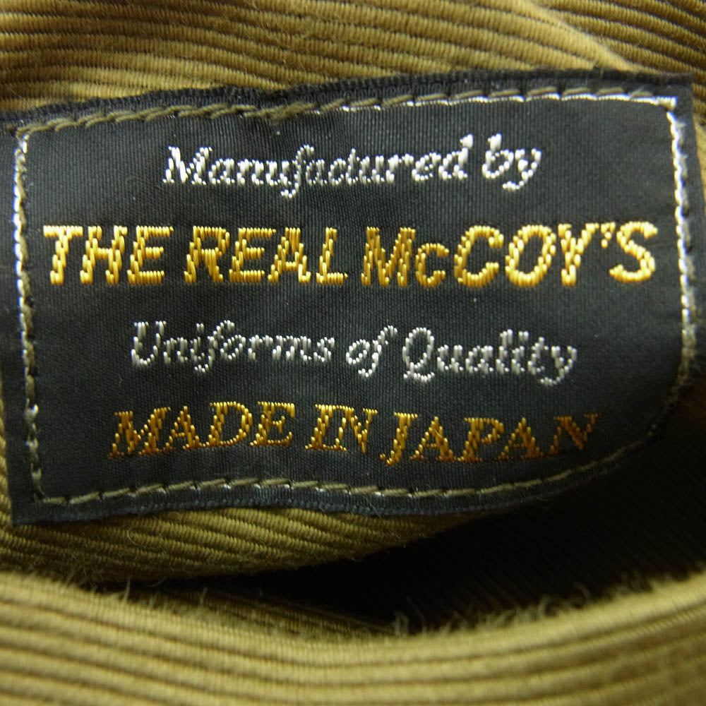 The REAL McCOY'S ザリアルマッコイズ MJ21104 N-1 DECK JACKET デッキジャケット カーキ系 38【美品】【中古】
