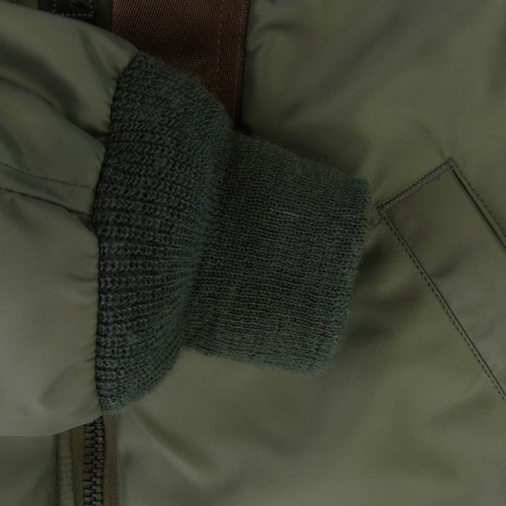 The REAL McCOY'S ザリアルマッコイズ MJ20107 TYPE B-15D REAL McCOY MFG. CO. フライトジャケット カーキ系 38【美品】【中古】