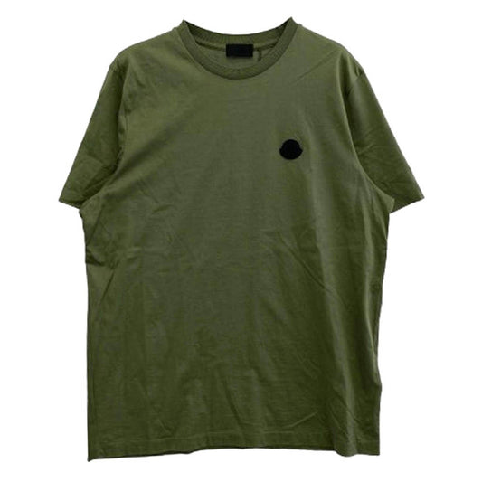 MONCLER モンクレール K10918C00073 COTTON SS T-SHIRT 半袖 Tシャツ モスグリーン系 M【中古】