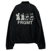MONCLER モンクレール 25SS K109U1A00009 FRAGMENT OSTRIA GIUBBOTTO Jackets フラグメント プリント ナイロン ジップ ジャケット ブラック系 2【中古】