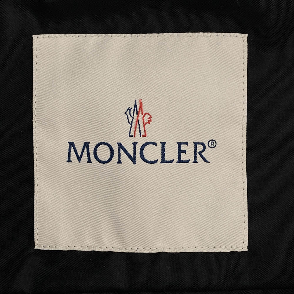 MONCLER モンクレール 25SS K109U1A00009 FRAGMENT OSTRIA GIUBBOTTO Jackets フラグメント プリント ナイロン ジップ ジャケット ブラック系 2【中古】