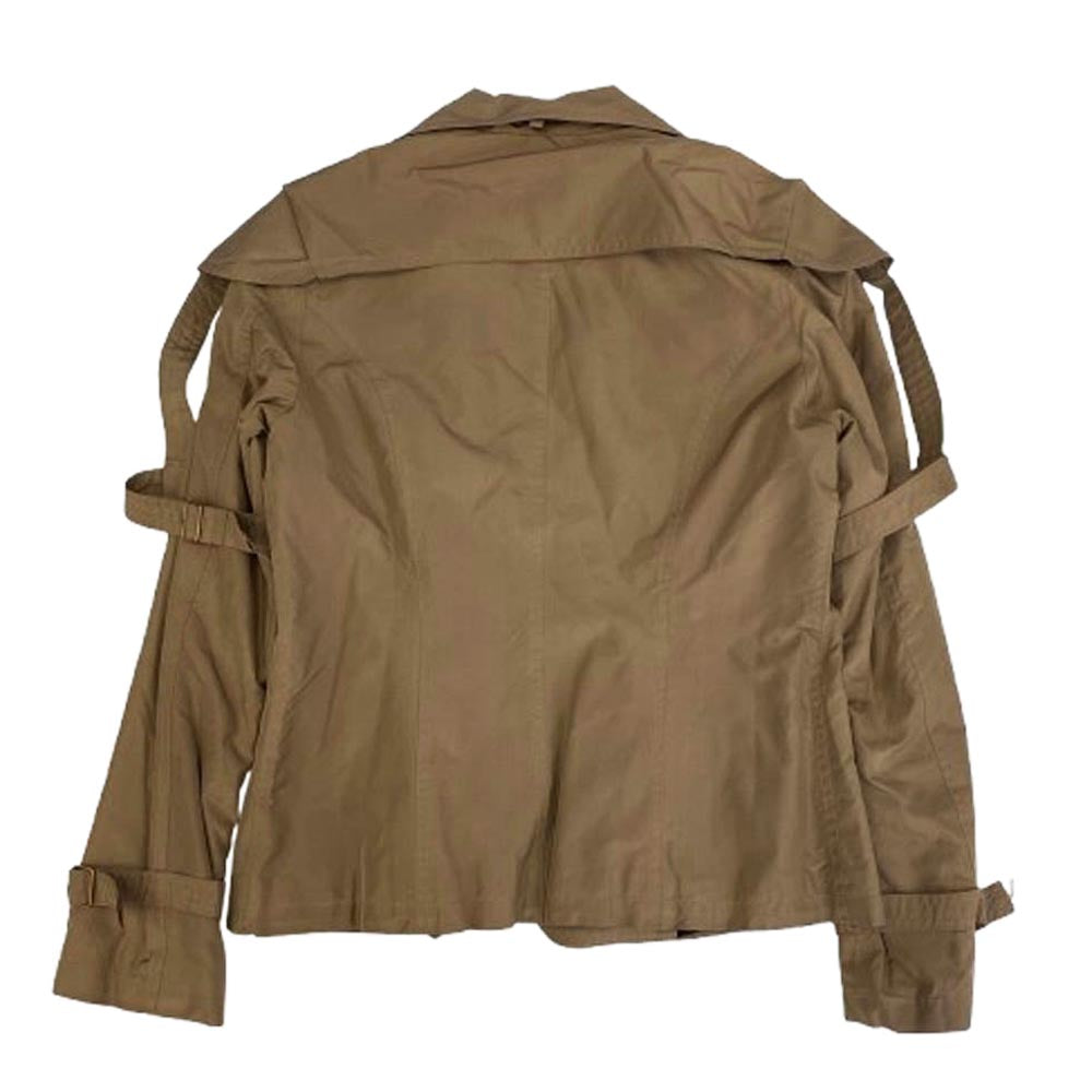 オート ショート トレンチ コート ブラウン系 42【中古】