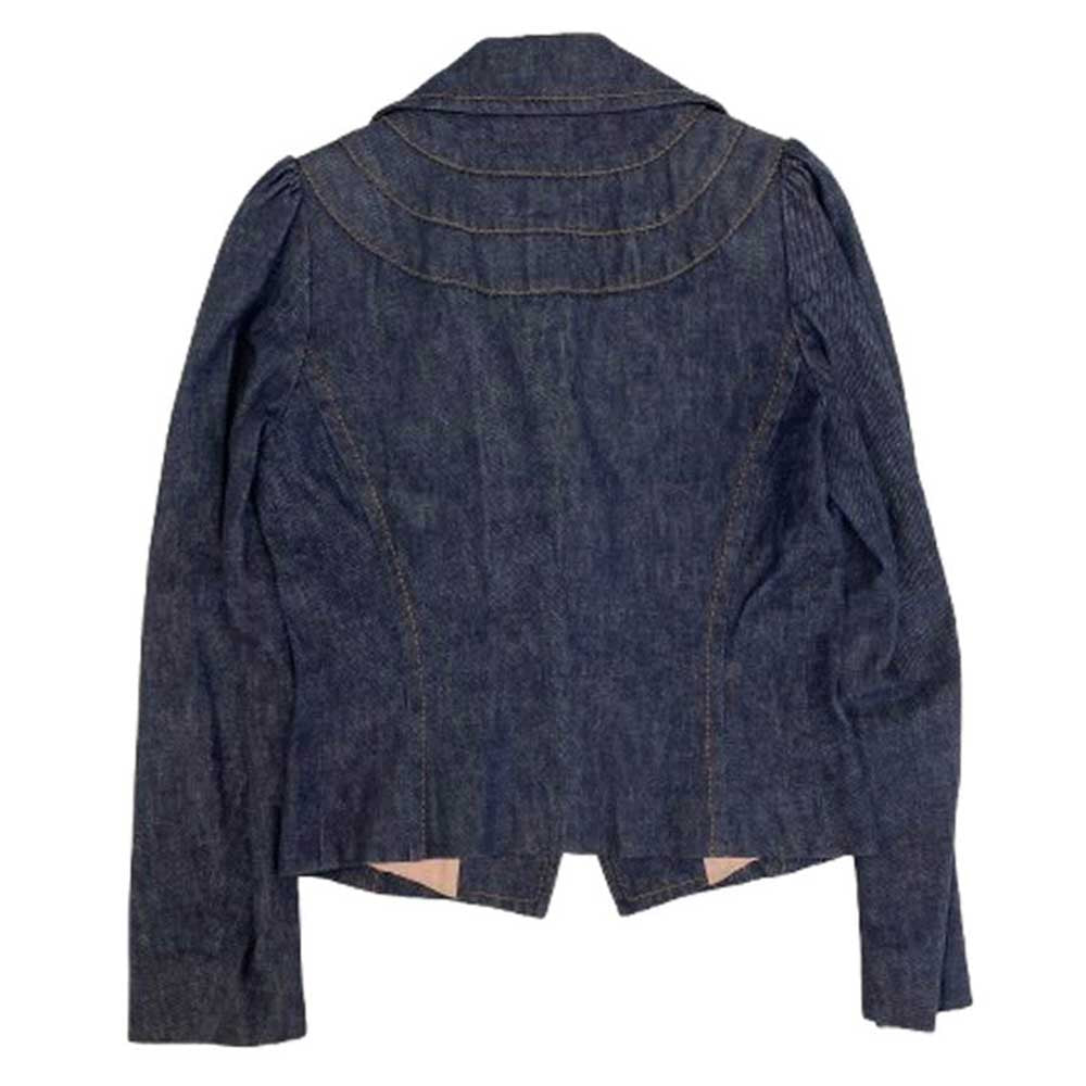 DRIES VAN NOTEN ドリスヴァンノッテン 3956-1402 1B デニムテーラード ジャケット インディゴブルー系 36【中古】