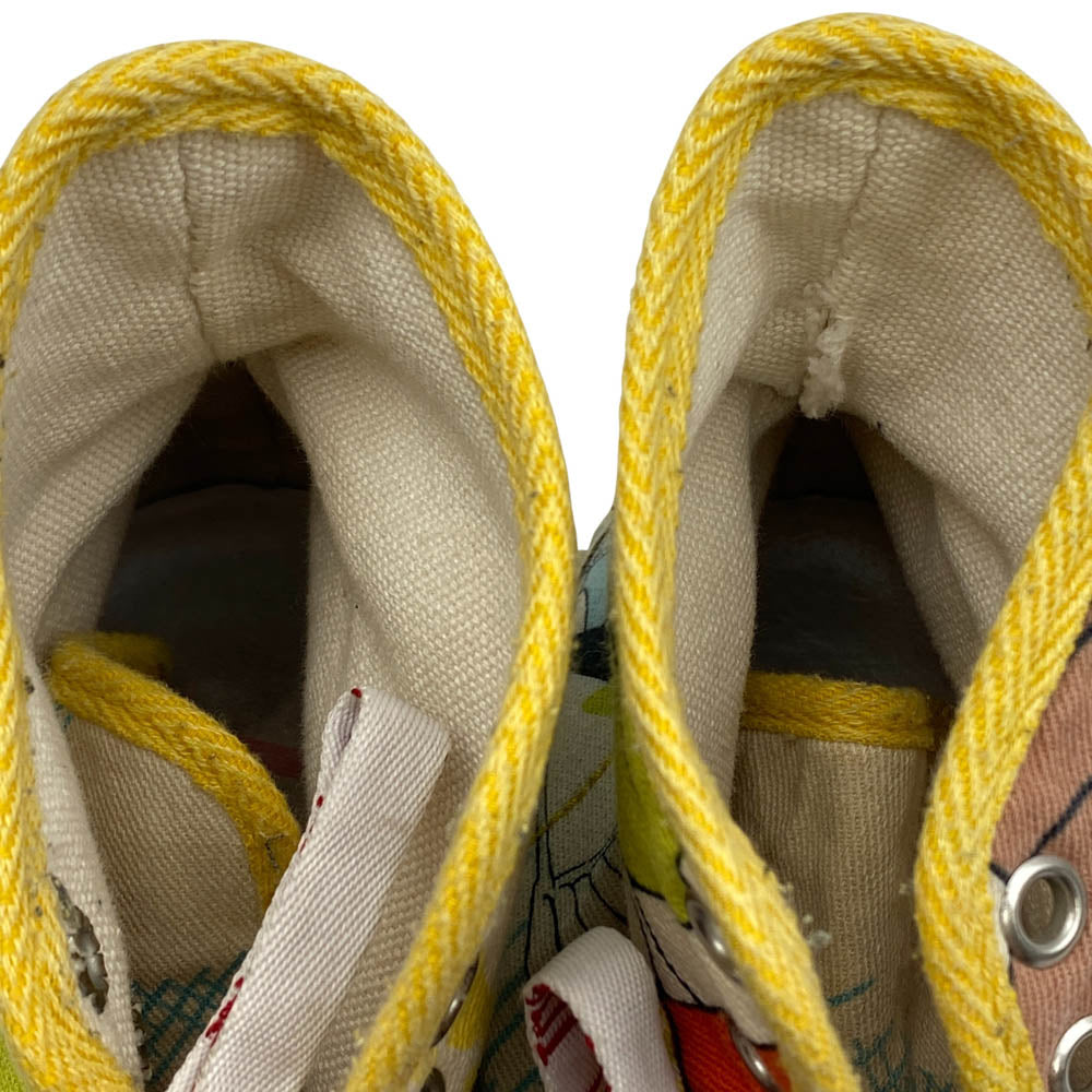 Dior ディオール カートゥーン ハイカット スニーカー マルチカラー系 39【中古】