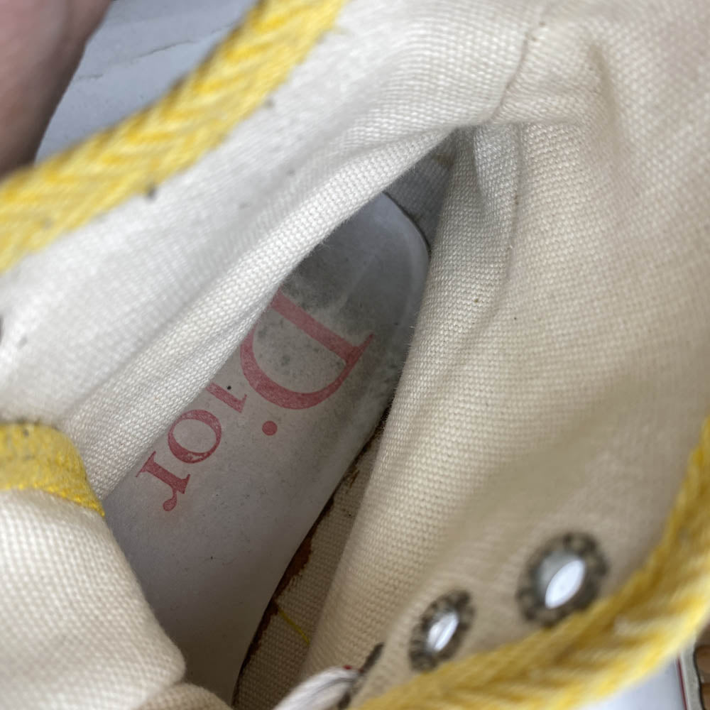 Dior ディオール カートゥーン ハイカット スニーカー マルチカラー系 39【中古】