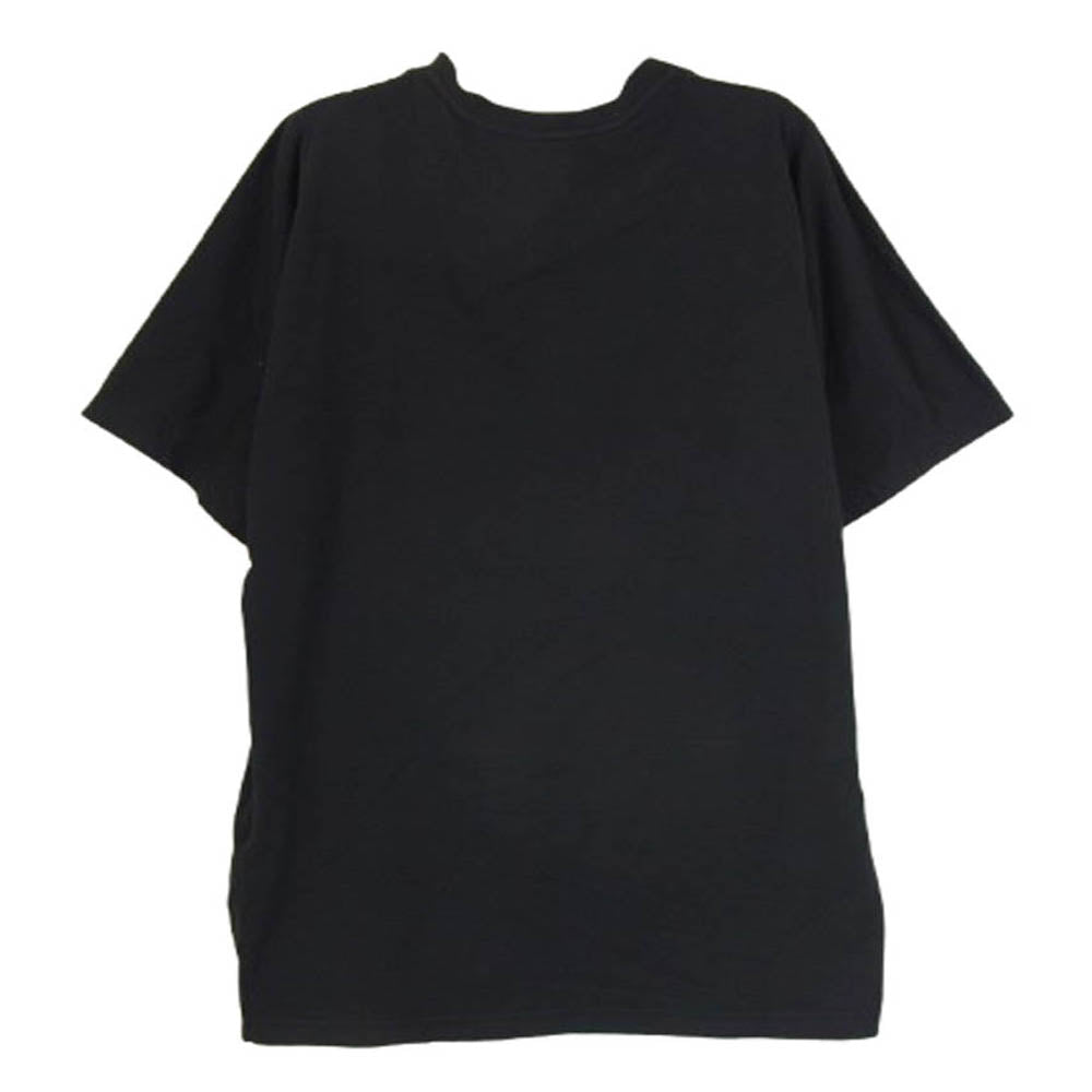 Y-3 Yohji Yamamoto ワイスリー ヨウジヤマモト 18SS DP0611 SIGNATURE S/S TEE シグネチャー ロゴ刺繍 半袖 Tシャツ カットソー ブラック系 XS【中古】