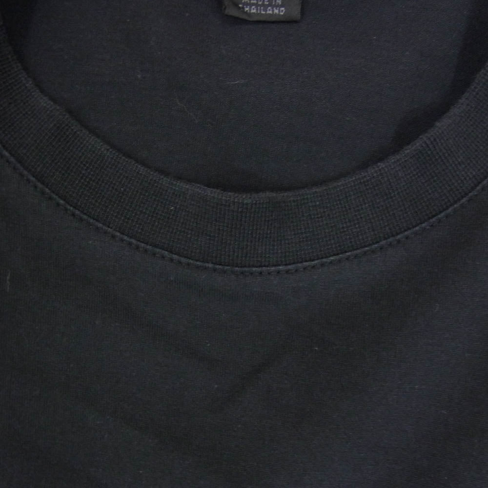 Y-3 Yohji Yamamoto ワイスリー ヨウジヤマモト 18SS DP0611 SIGNATURE S/S TEE シグネチャー ロゴ刺繍 半袖 Tシャツ カットソー ブラック系 XS【中古】