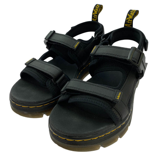 Dr.Martens ドクターマーチン SH01Y Forster マルチストラップ ベルト サンダル ブラック系 UK7【中古】