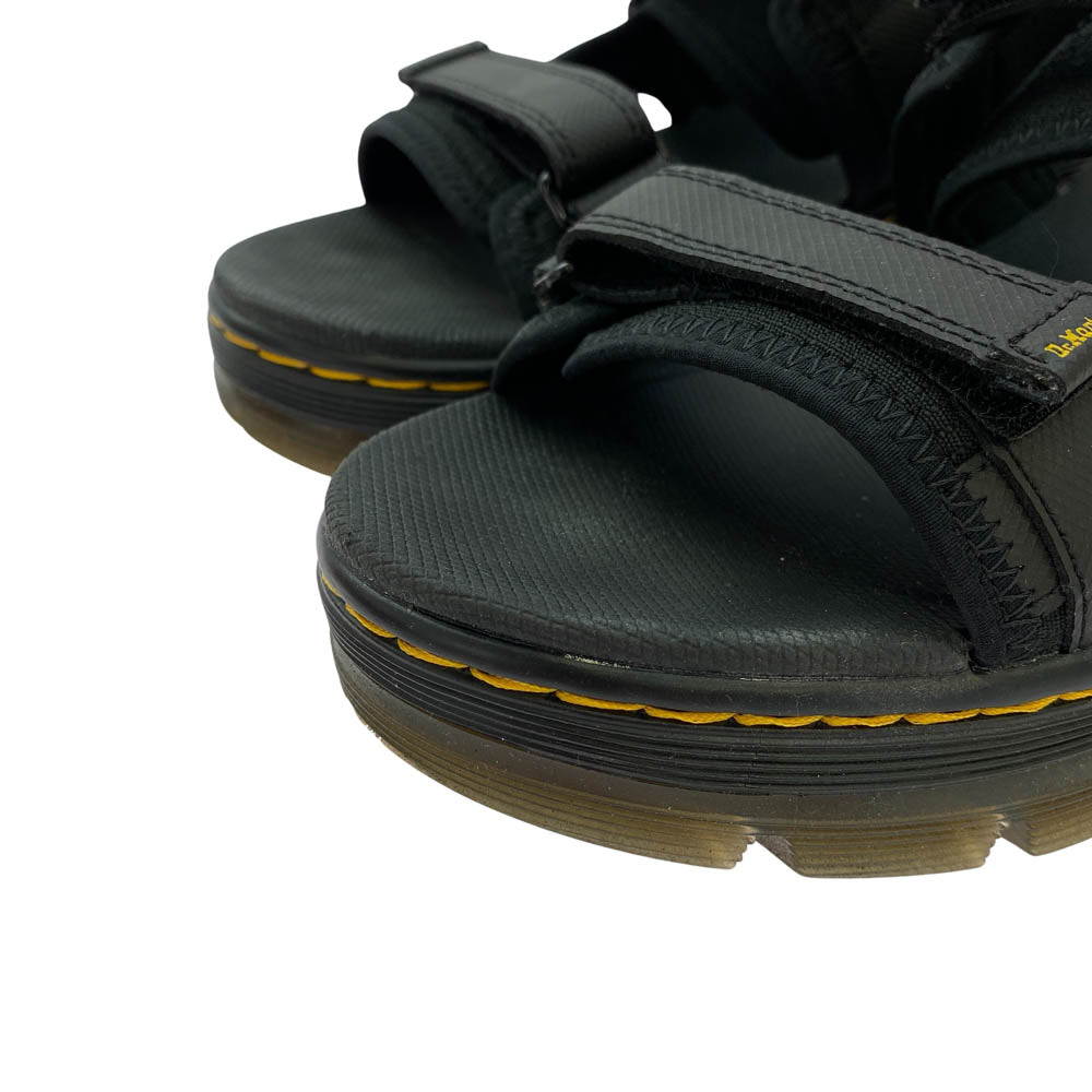Dr.Martens ドクターマーチン SH01Y Forster マルチストラップ ベルト サンダル ブラック系 UK7【中古】