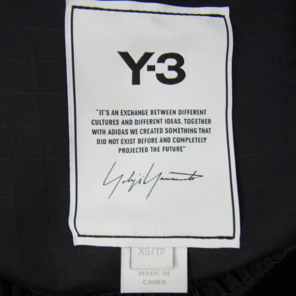 Y-3 Yohji Yamamoto ワイスリー ヨウジヤマモト HN4325 リップストップ ユーティリティ カーゴ パンツ ブラック系 XS【中古】