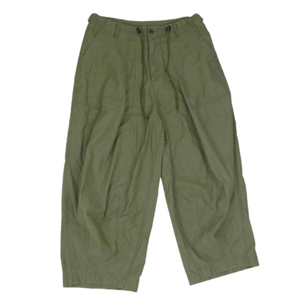 Needles ニードルス MR233 H.D.Pant Fatigue ヒザデル ファティーグ カーゴ パンツ カーキ系 M【中古】