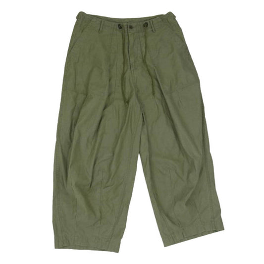 Needles ニードルス MR233 H.D.Pant Fatigue ヒザデル ファティーグ カーゴ パンツ カーキ系 M【中古】
