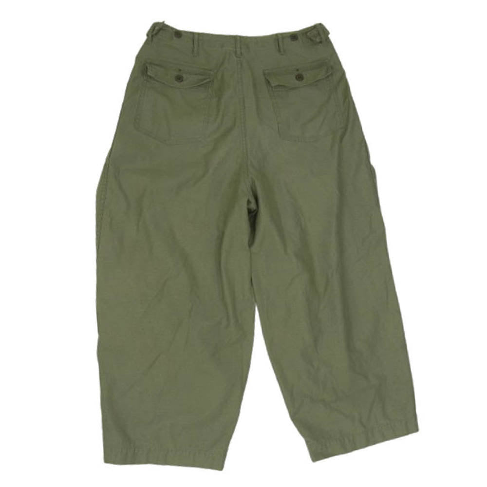 Needles ニードルス MR233 H.D.Pant Fatigue ヒザデル ファティーグ カーゴ パンツ カーキ系 M【中古】