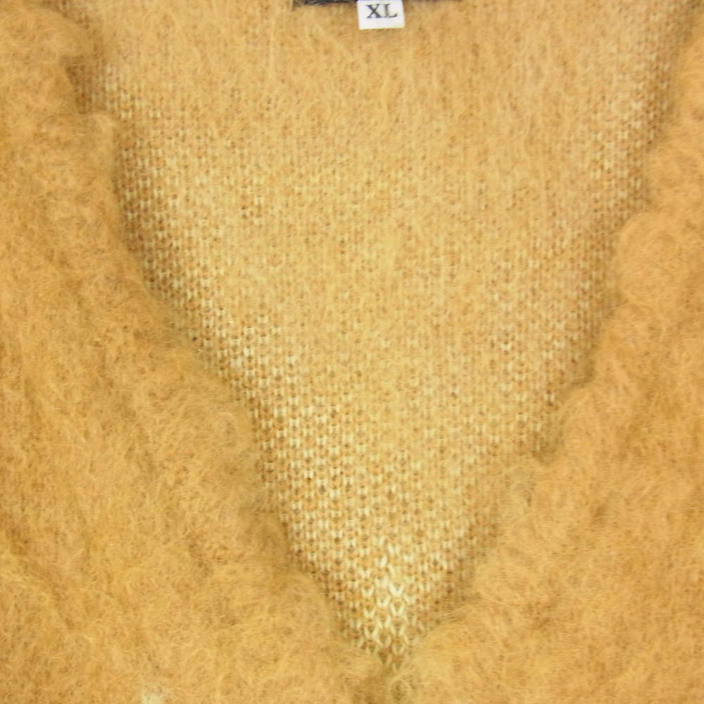 Needles ニードルス LQ274 Mohair Cardigan Zigzag モヘア カーディガン ブラウン系 XL【中古】