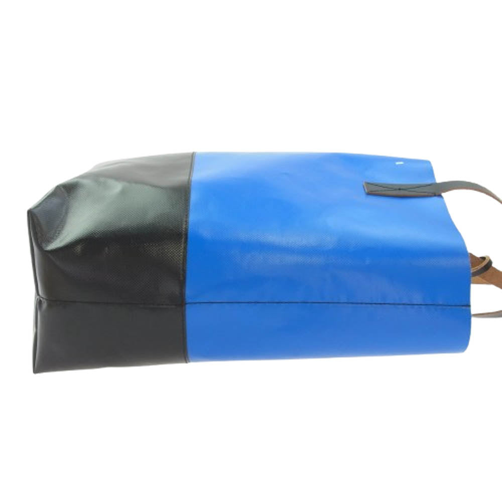 MARNI マルニ SHM00037A0 TRIBECA トライベッカ トートバッグ ブルー系 ブラック系【中古】